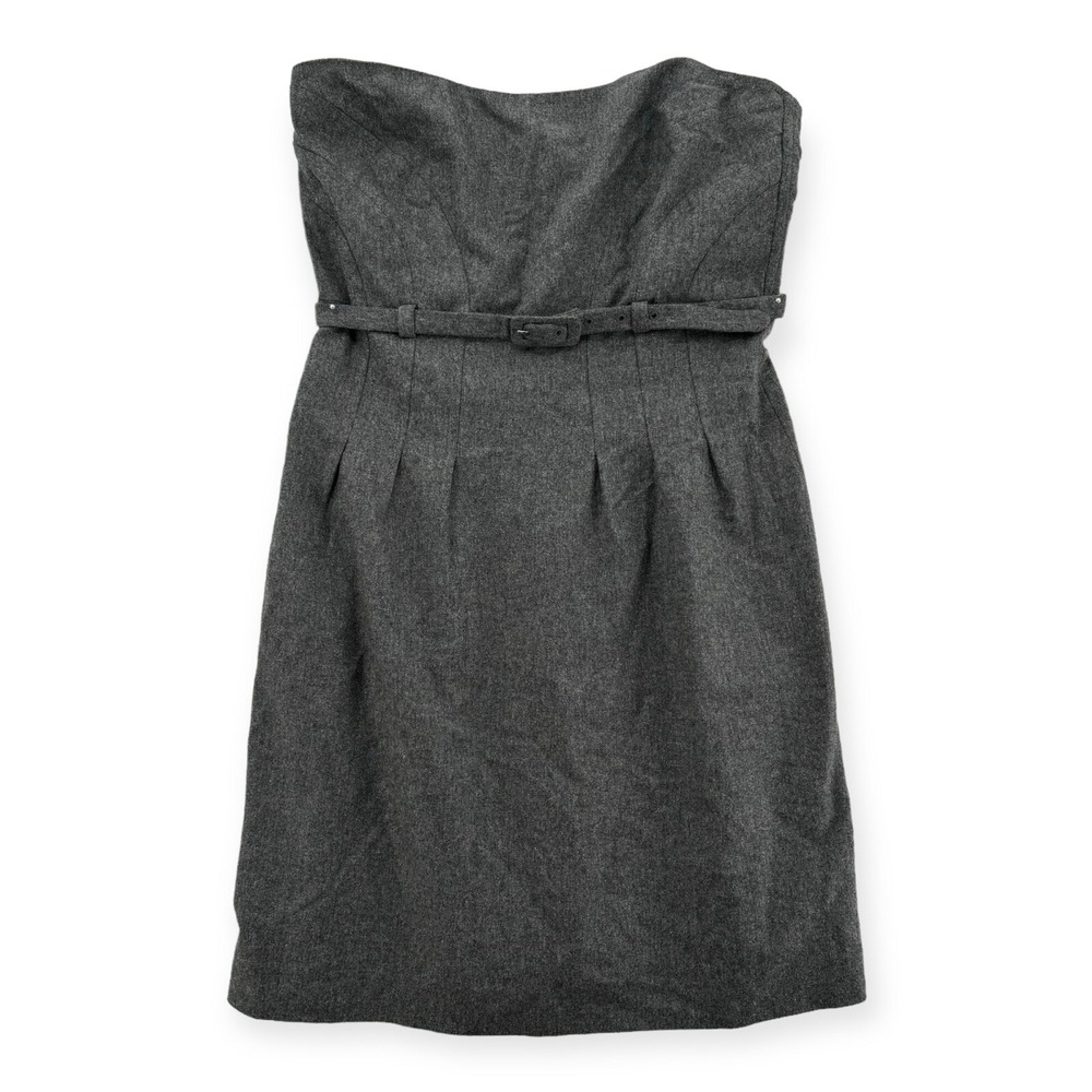 Calypso Christiane Celle Dress Womens Size 8 Strapless Belted Short Italy NWT